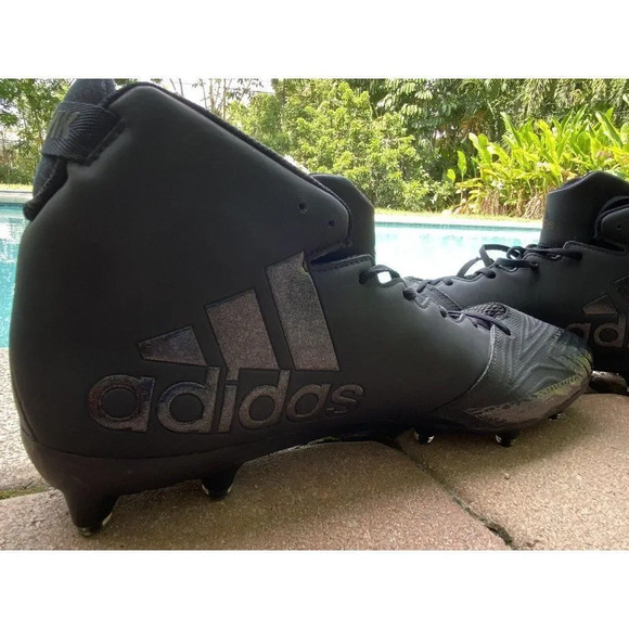Adidas Freak X Carbon Mid Black Football Cleats Men’s Size 17. New. No Box. - Picture 6 of 10